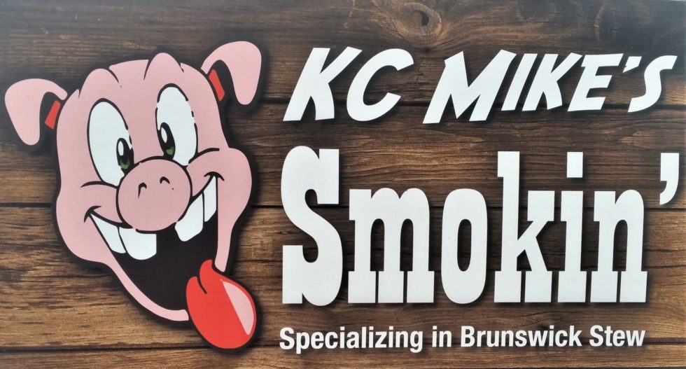 KC Mikes Smokin Sign